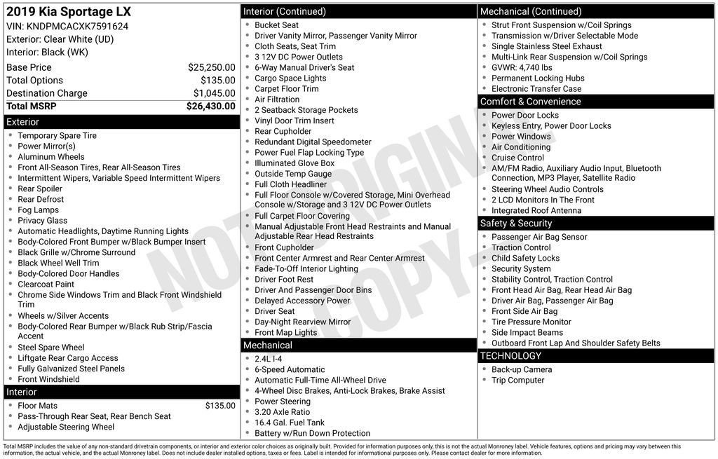 Used 2019 Kia Sportage LX image 46