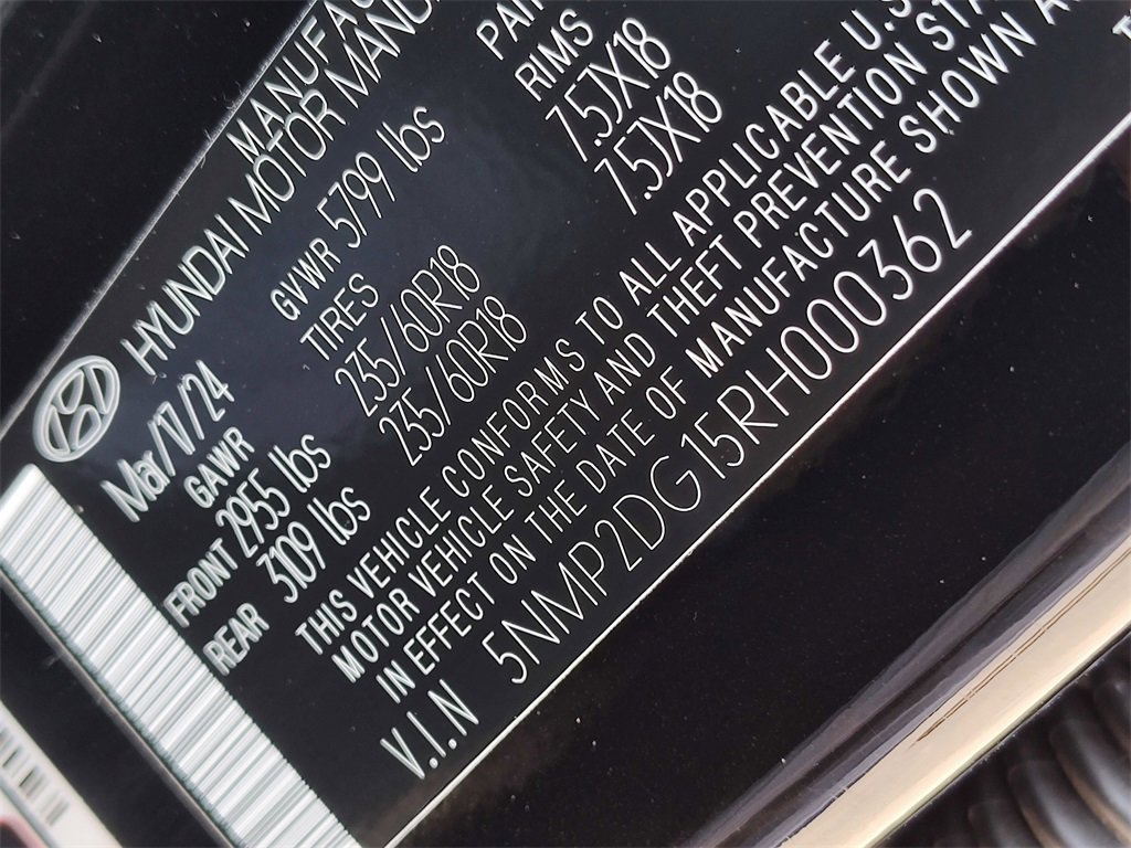 Used 2024 Hyundai Santa Fe SEL image 21