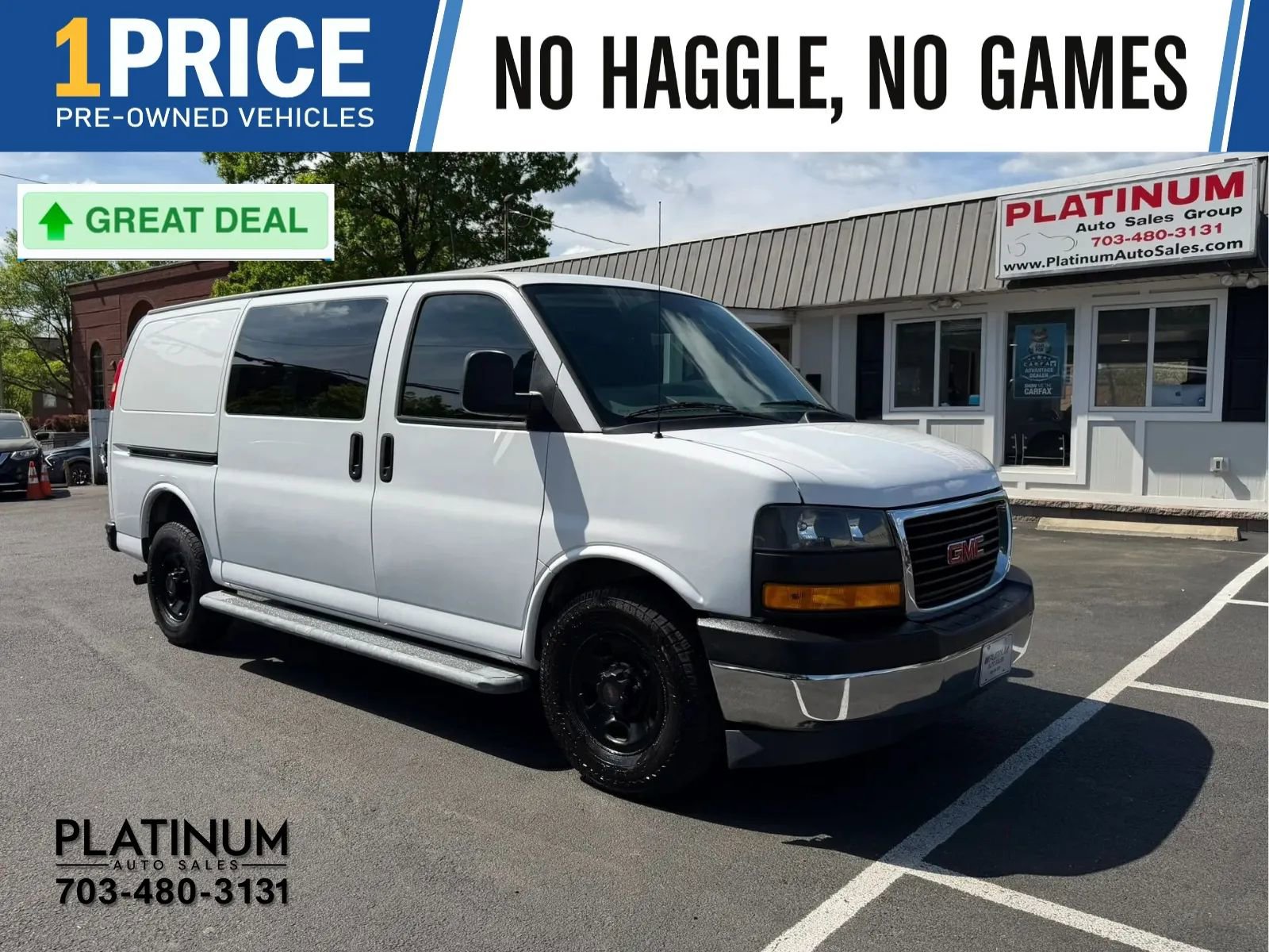 Used 2018 GMC Savana 2500 w/ Driver Convenience Package RWD image 1