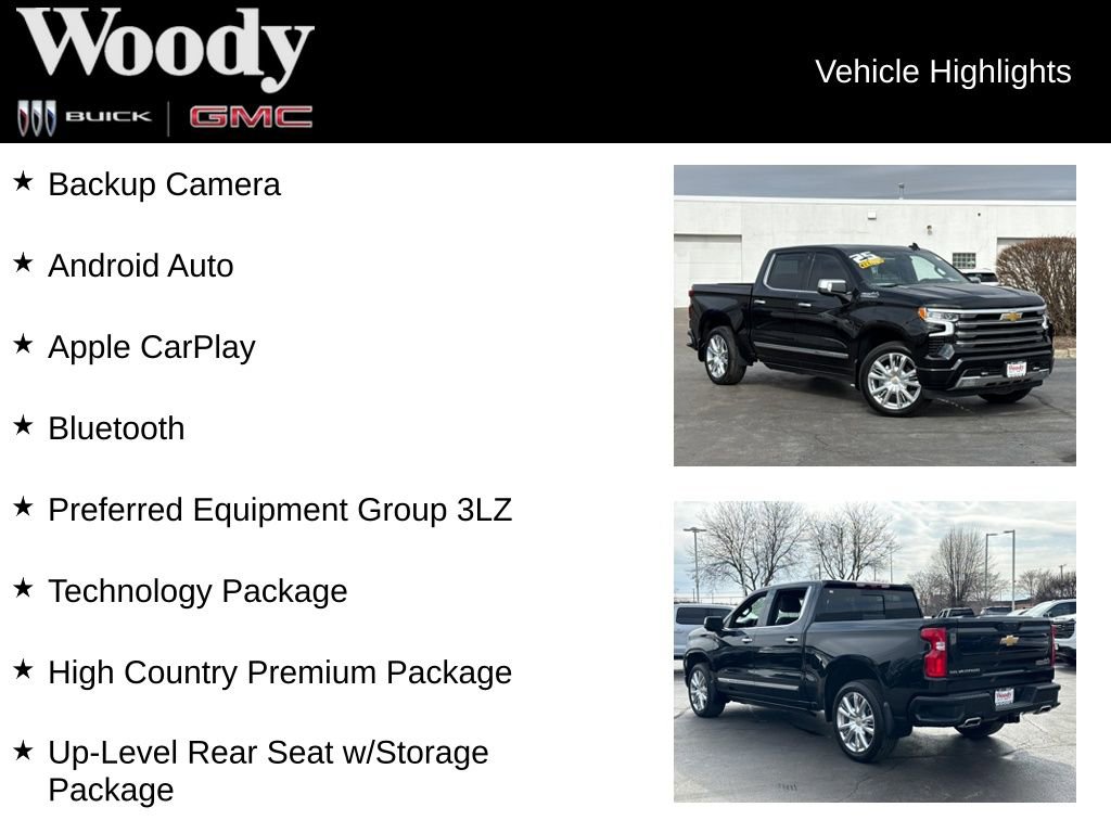 Certified 2025 Chevrolet Silverado 1500 High Country w/ High Country Premium Package image 3