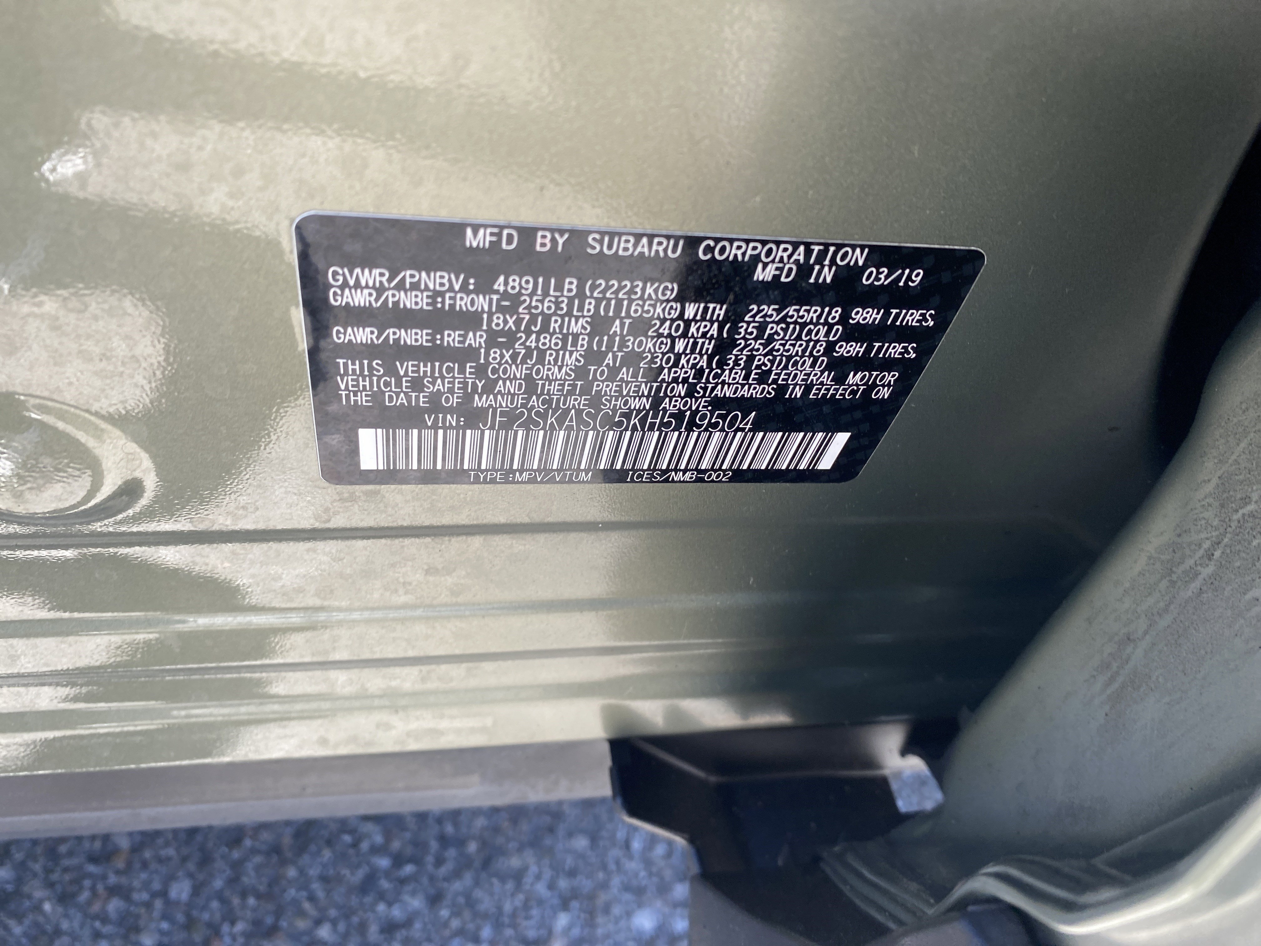 Used 2019 Subaru Forester Limited AWD/4WD image 27