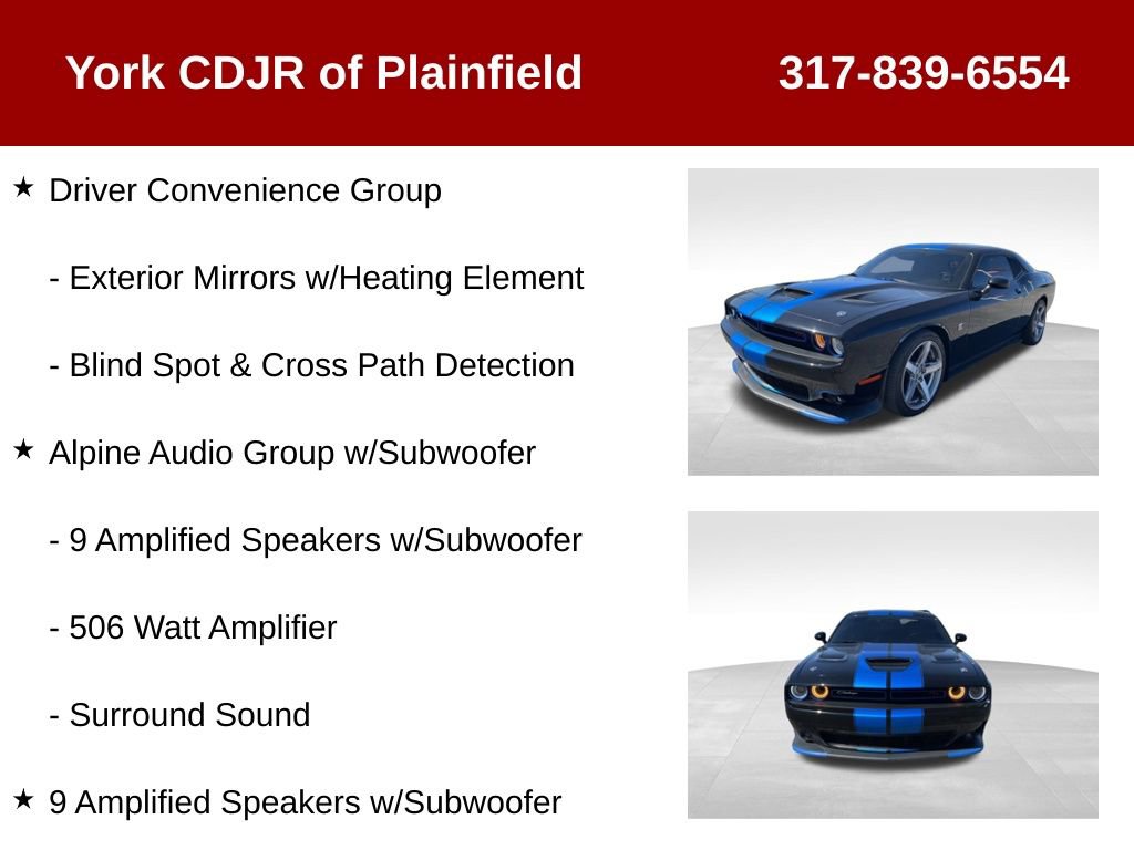 Used 2022 Dodge Challenger R/T Scat Pack w/ Plus Package image 12