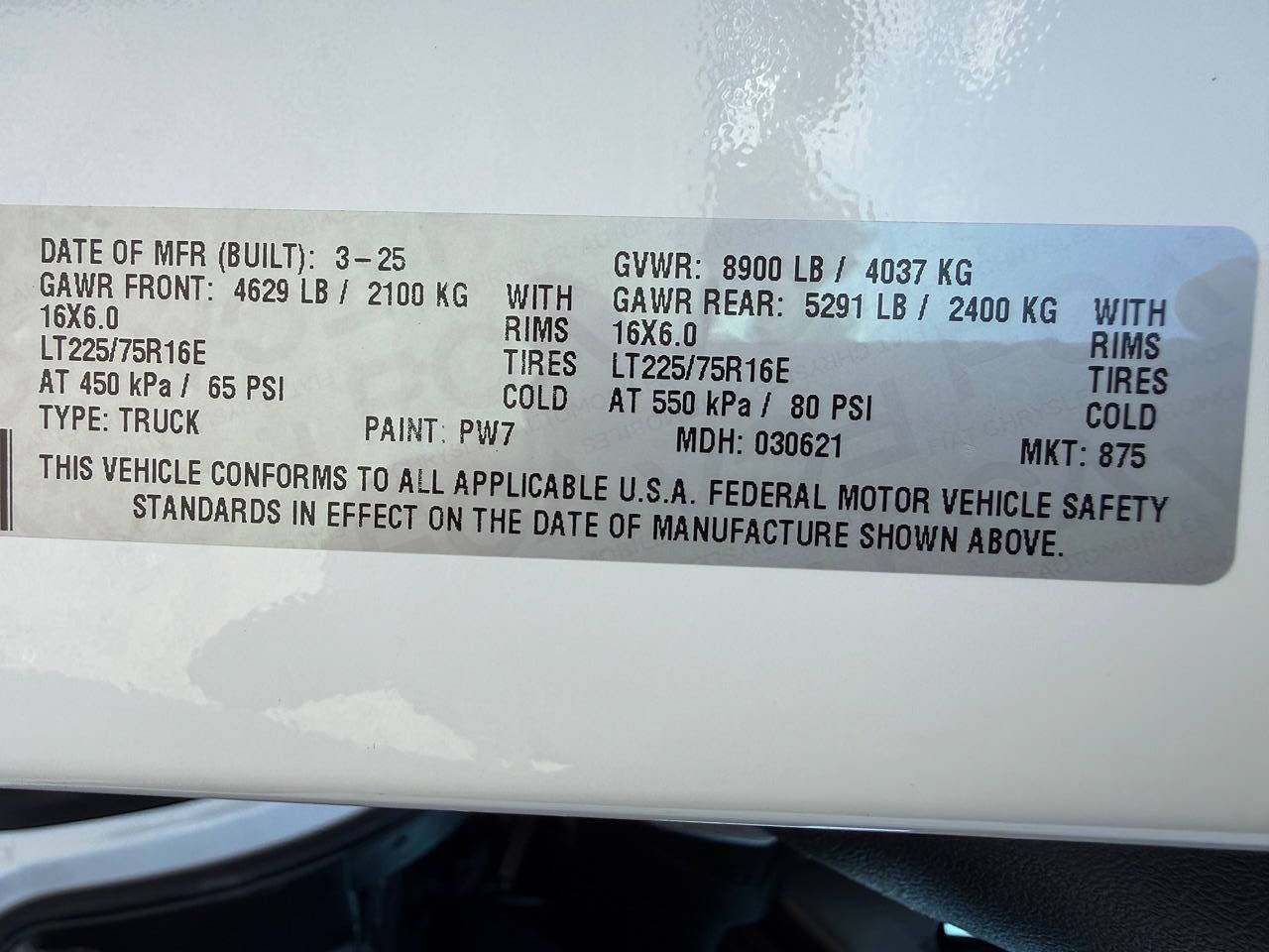 Used 2025 RAM ProMaster 2500 FWD image 39