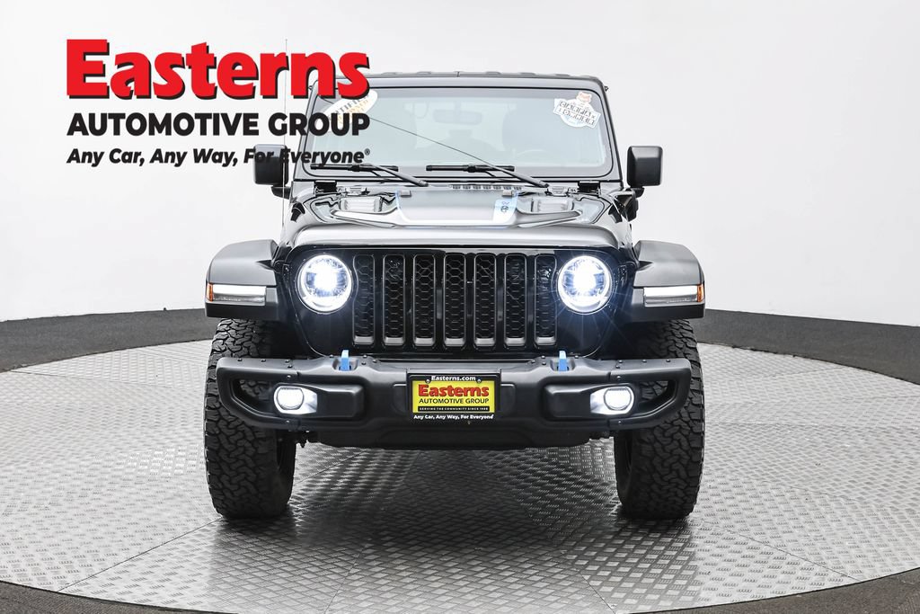 Used 2023 Jeep Wrangler Unlimited Rubicon 4xe w/ Steel Bumper Group AWD/4WD image 2