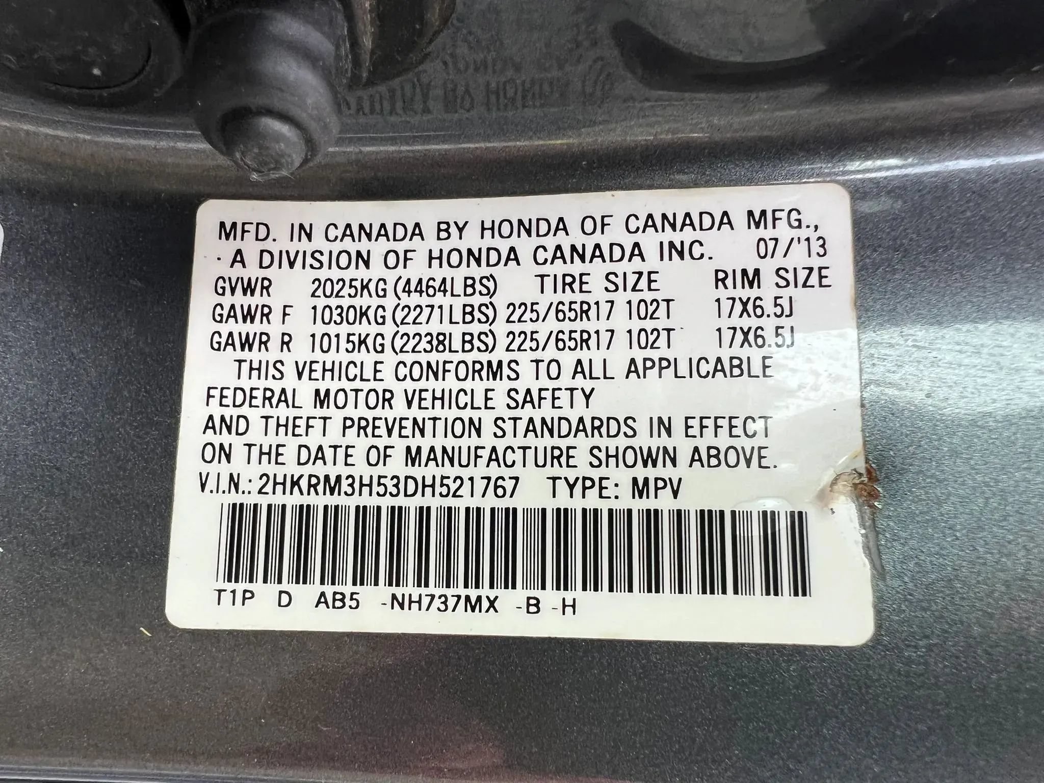 Used 2013 Honda CR-V EX image 44