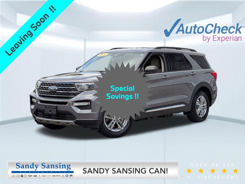 Used 2021 Ford Explorer XLT w/ Equipment Group 202A