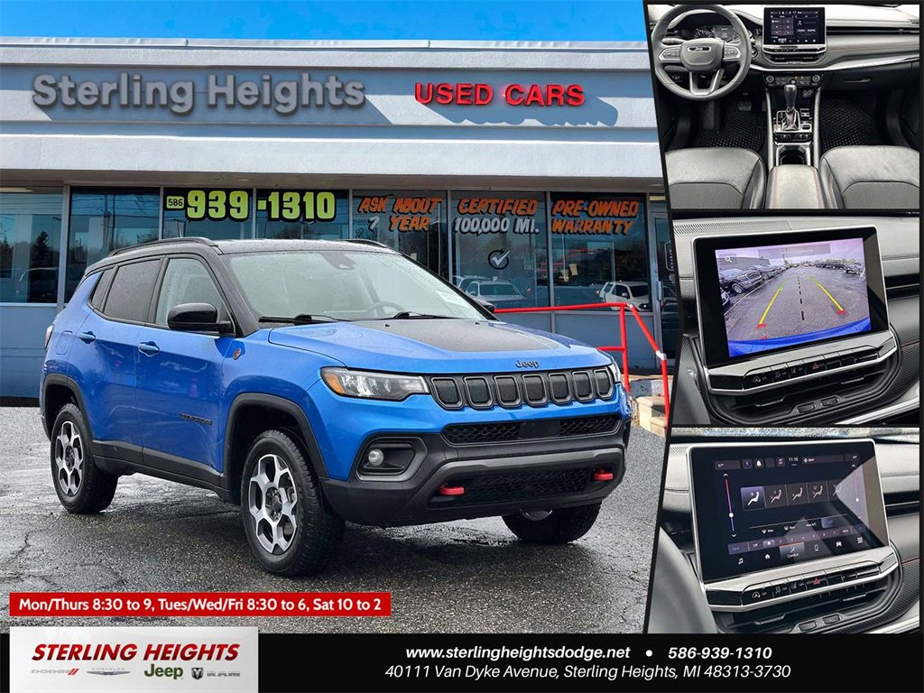 Used 2022 Jeep Compass Trailhawk