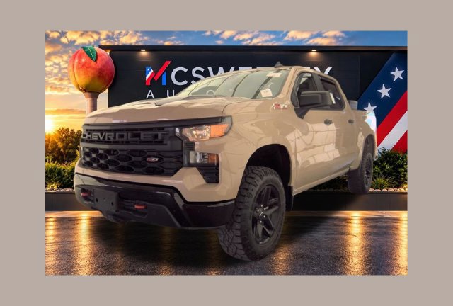 Used 2023 Chevrolet Silverado 1500 Custom Trail Boss AWD/4WD image 1