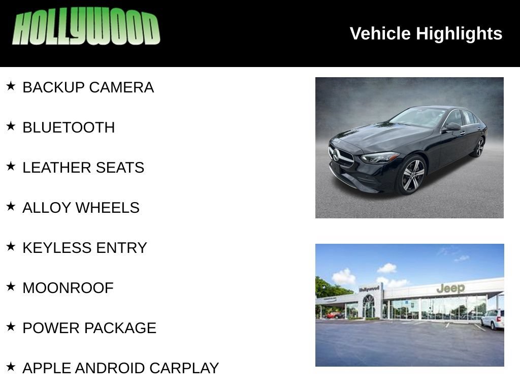 Used 2025 Mercedes-Benz C 300 Sedan image 3