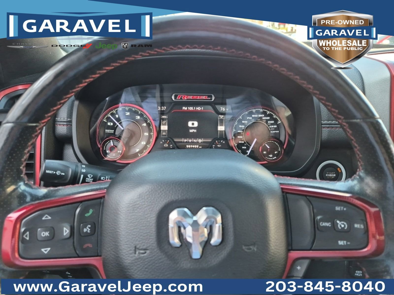 Used 2019 RAM 1500 Rebel w/ Rebel Level 2 Equipment Group image 6