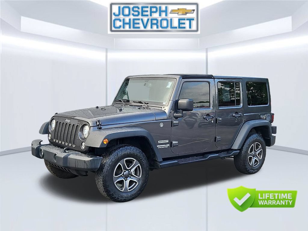Used 2017 Jeep Wrangler Unlimited Sport w/ Quick Order Package 24S AWD/4WD image 2