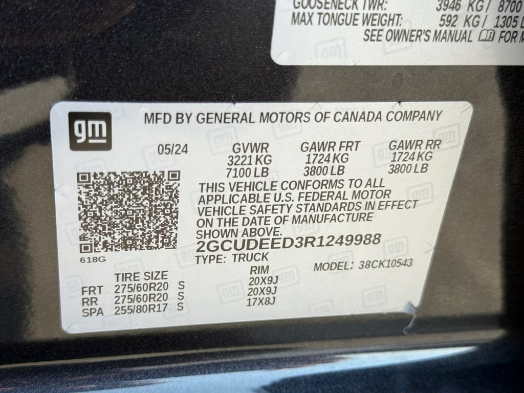 Used 2024 Chevrolet Silverado 1500 RST w/ Convenience Package II AWD/4WD image 31