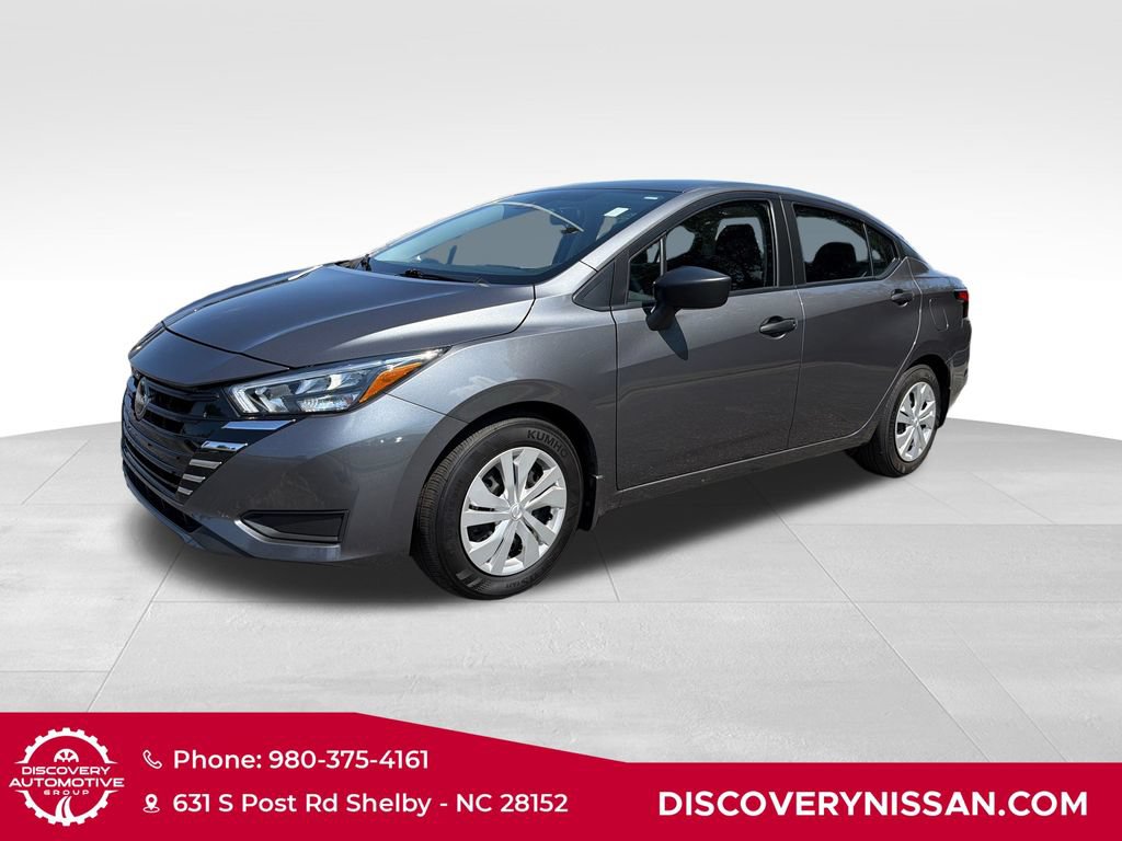 Certified 2025 Nissan Versa S w/ Trunk Package
