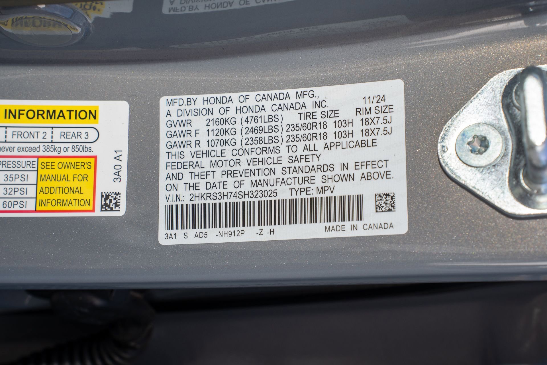 Certified 2025 Honda CR-V EX-L image 38