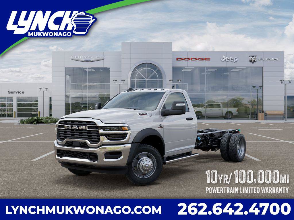 New 2026 RAM 5500 Tradesman w/ Chrome Appearance Group