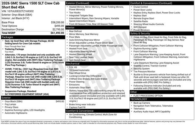 Used 2026 GMC Sierra 1500 SLT AWD/4WD image 29