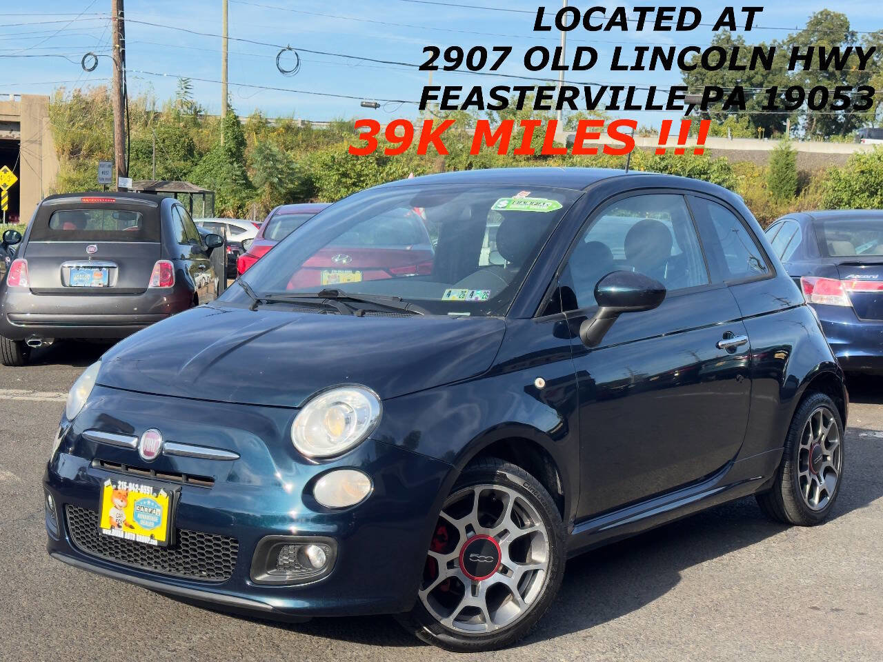 Used 2015 FIAT 500 Sport image 1