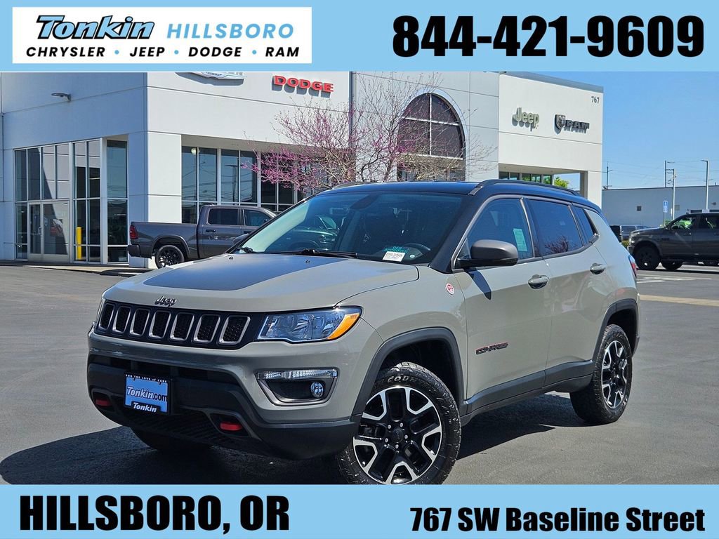 Used 2020 Jeep Compass Trailhawk AWD/4WD image 1