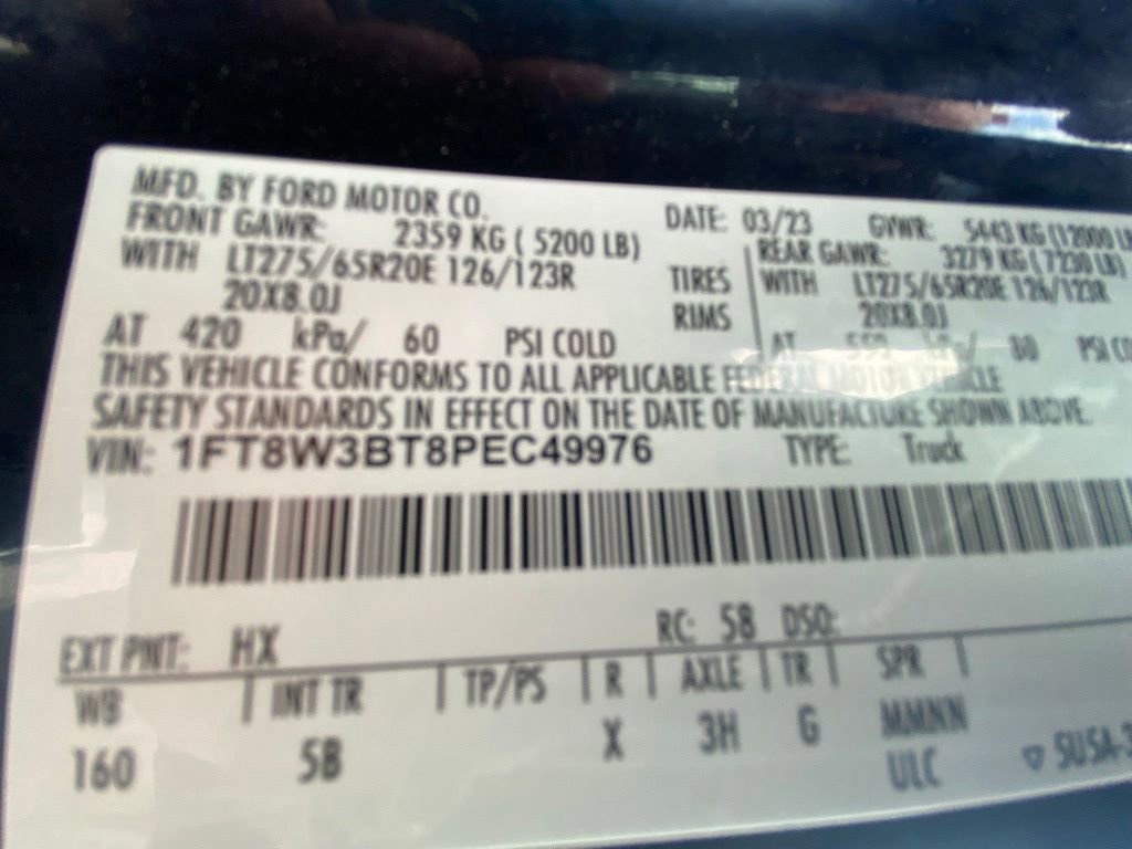 Certified 2023 Ford F350 Lariat w/ Chrome Package AWD/4WD image 29