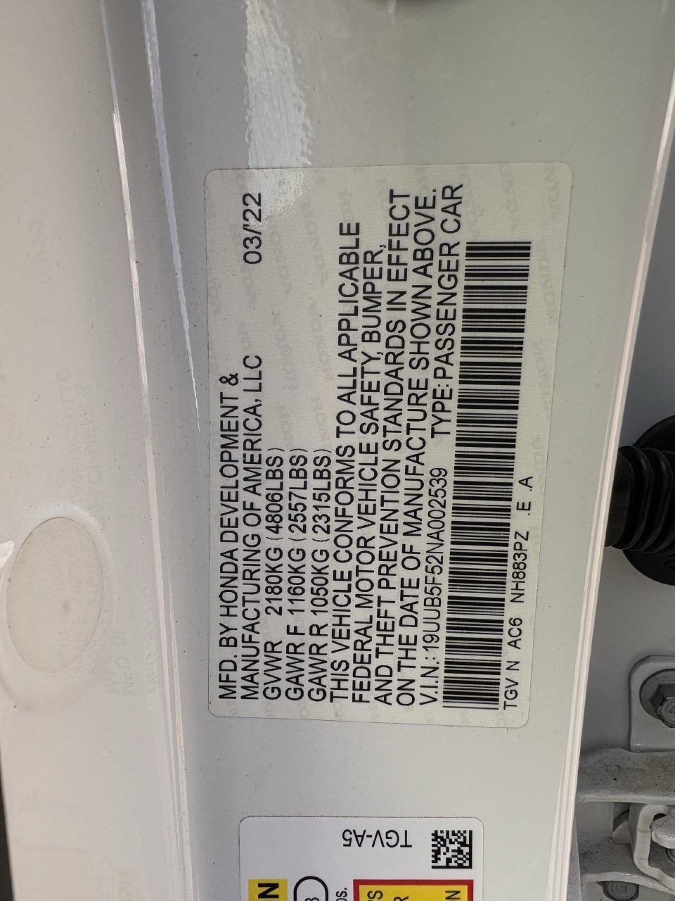 Used 2022 Acura TLX w/ A-SPEC Package FWD image 31