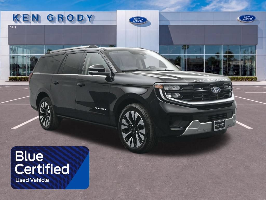 Certified 2025 Ford Expedition Max Platinum w/ Driver's Package