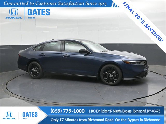 New 2025 Honda Accord SE