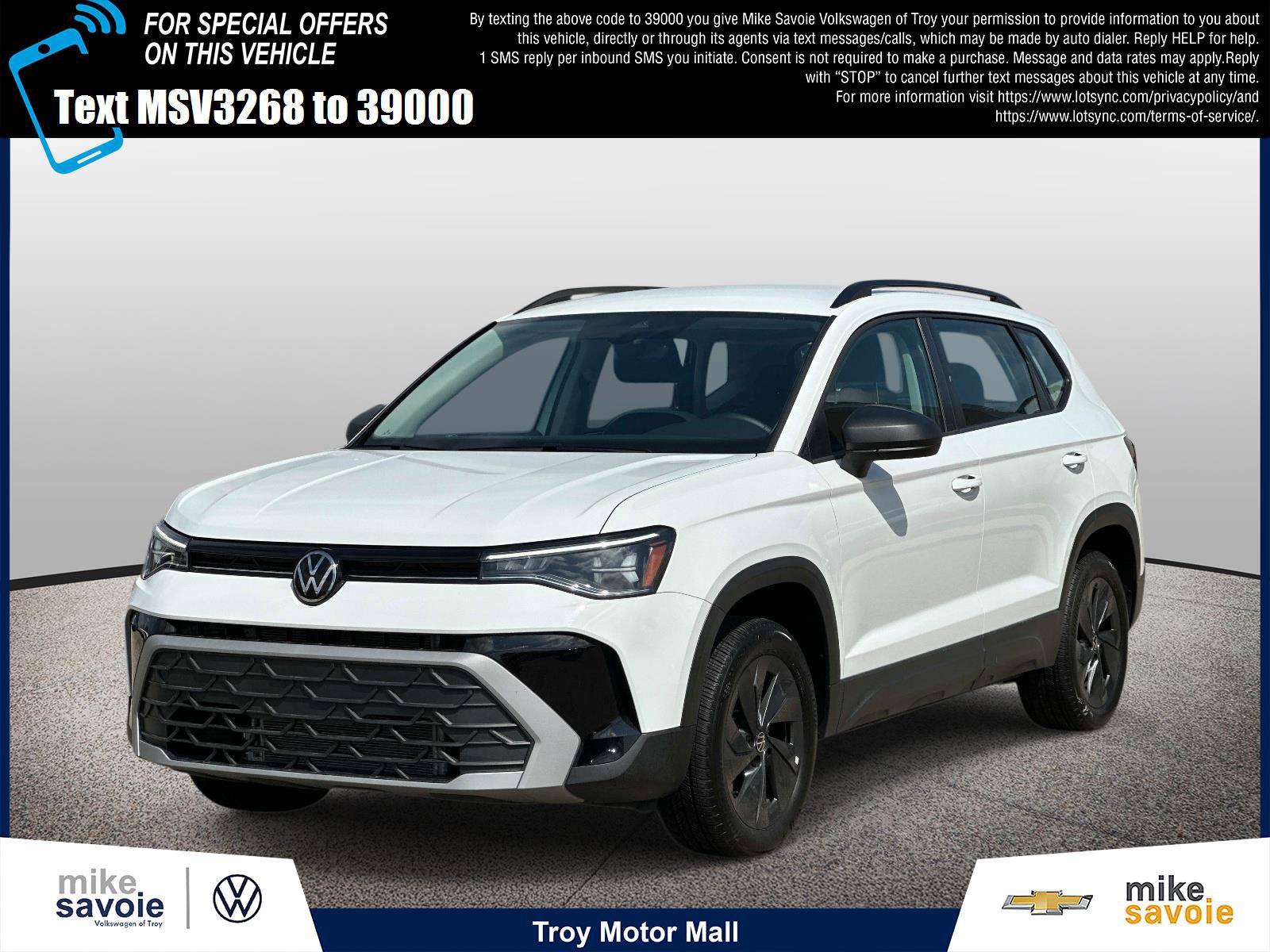 Used 2025 Volkswagen Taos S FWD image 1