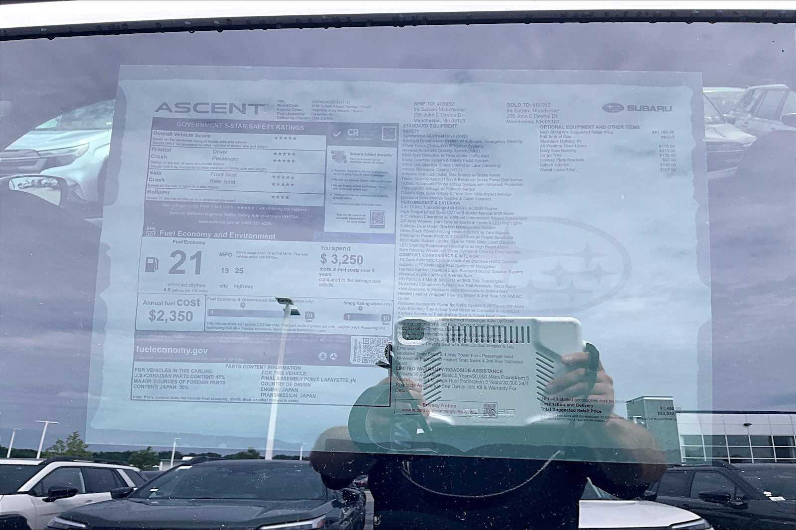 New 2026 Subaru Ascent Touring AWD/4WD image 19