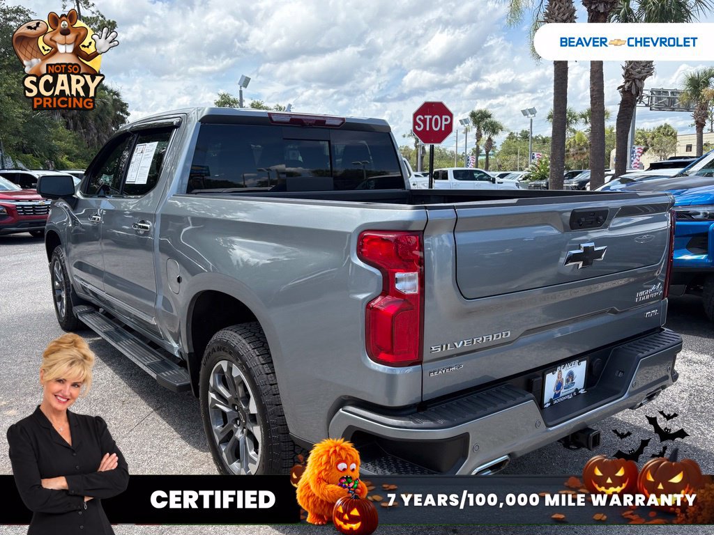 Used 2025 Chevrolet Silverado 1500 High Country w/ Technology Package AWD/4WD image 5