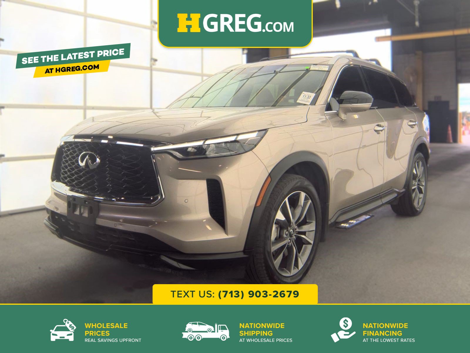 Used 2023 INFINITI QX60 Luxe w/ Cargo Package