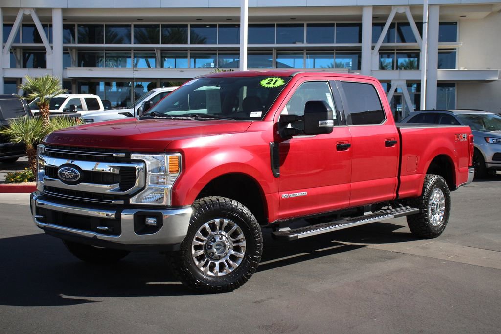 Certified 2021 Ford F250 XLT w/ XLT Premium Package AWD/4WD image 1