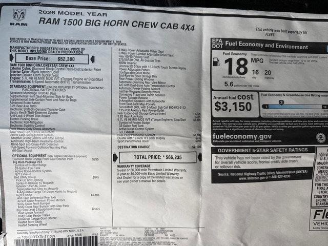 New 2026 RAM 1500 Big Horn image 40