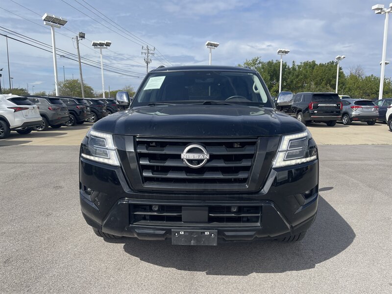 Used 2021 Nissan Armada Platinum w/ Captain's Chairs Package AWD/4WD image 8