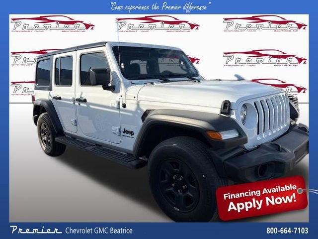 Used 2023 Jeep Wrangler Sport image 1