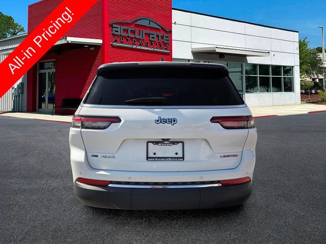 Used 2021 Jeep Grand Cherokee L Limited AWD/4WD image 4