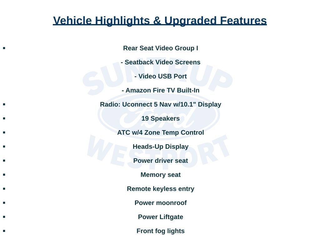 Used 2023 Jeep Grand Cherokee Overland w/ Advanced Protech Group III AWD/4WD image 20