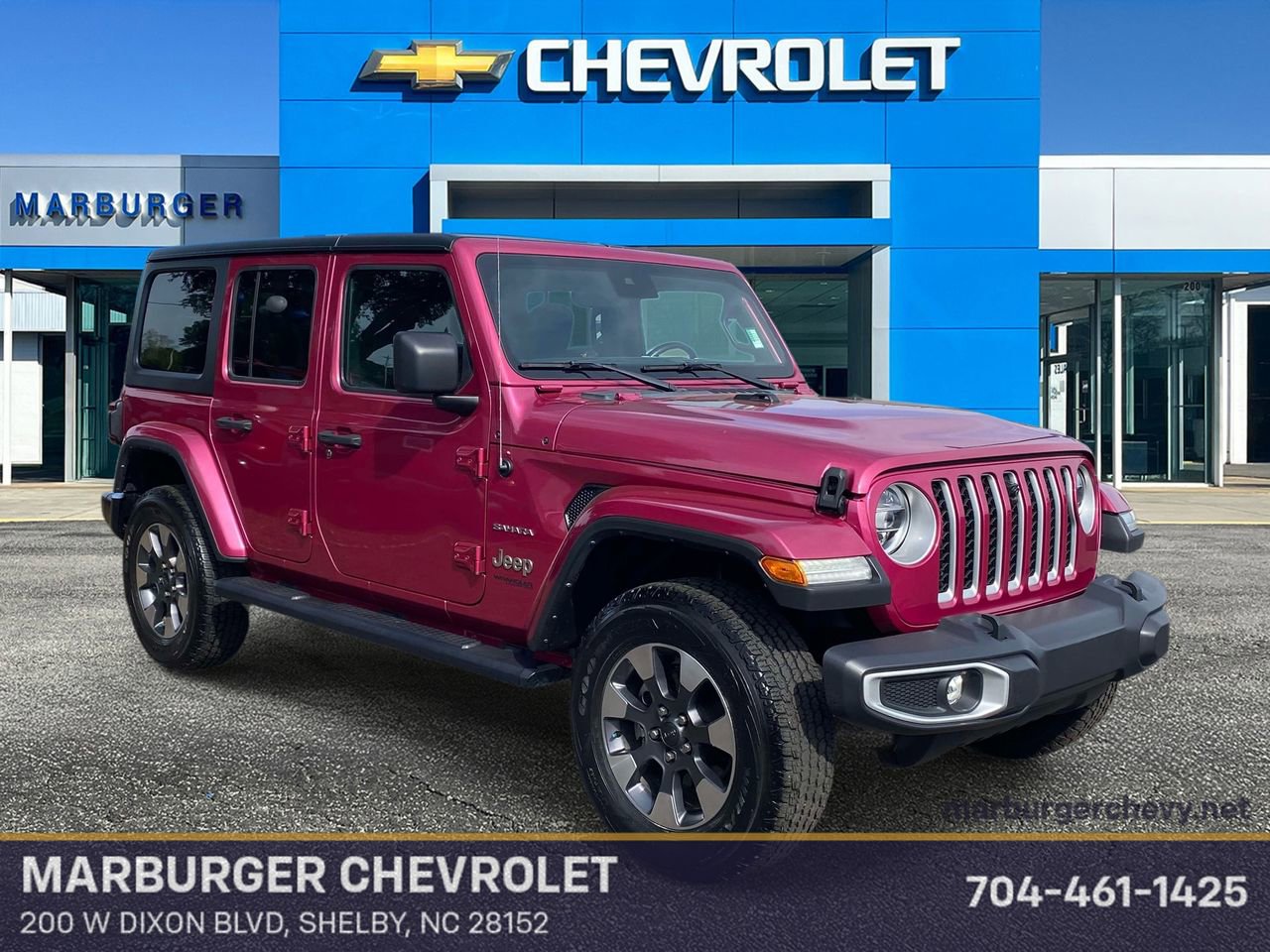 Used 2022 Jeep Wrangler Unlimited Sahara w/ LED Lighting Group image 1