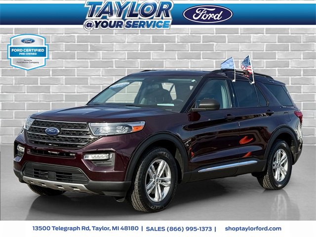 Certified 2022 Ford Explorer XLT w/ Equipment Group 202A image 1