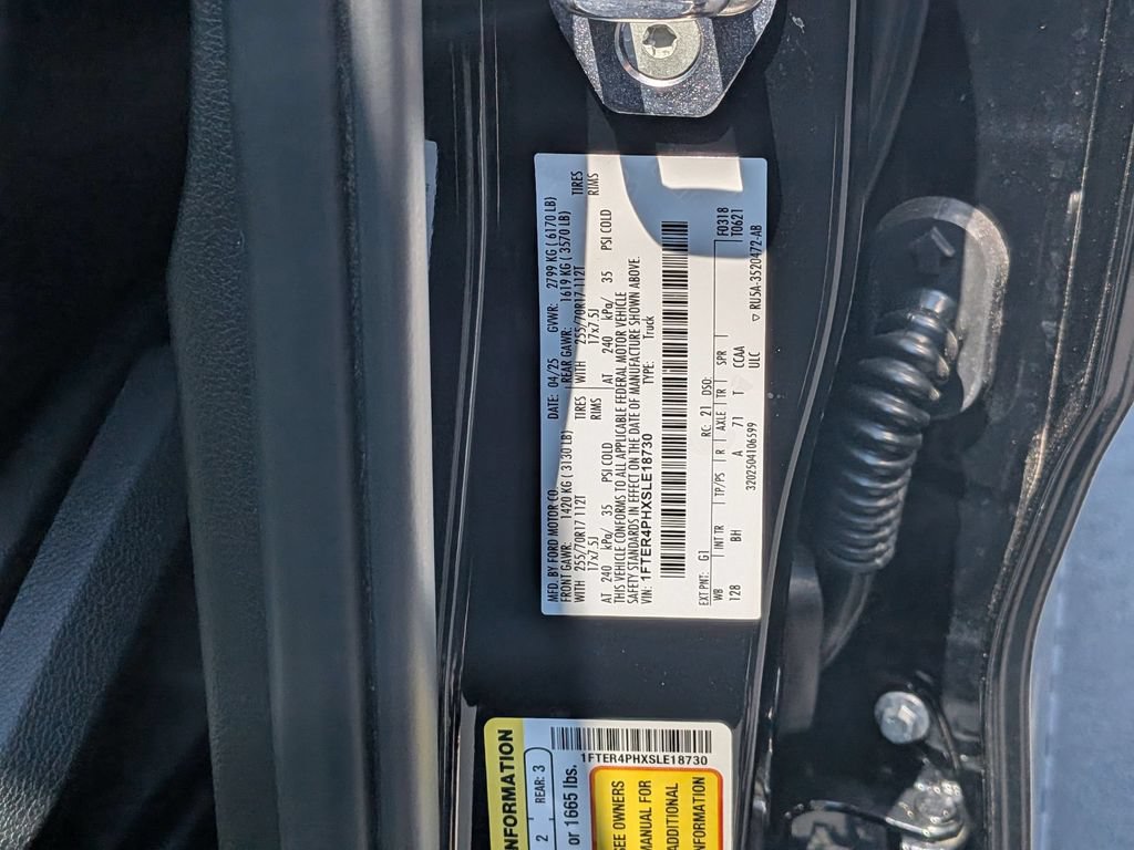 Used 2025 Ford Ranger XL w/ Trailer Tow Package AWD/4WD image 34