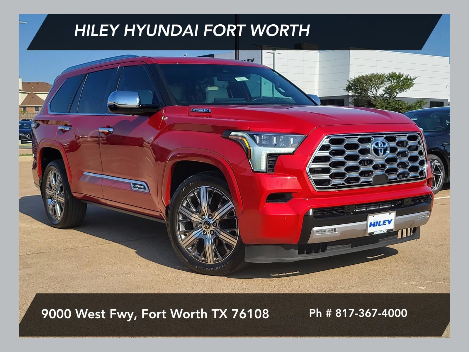 Used 2023 Toyota Sequoia Capstone AWD/4WD image 1