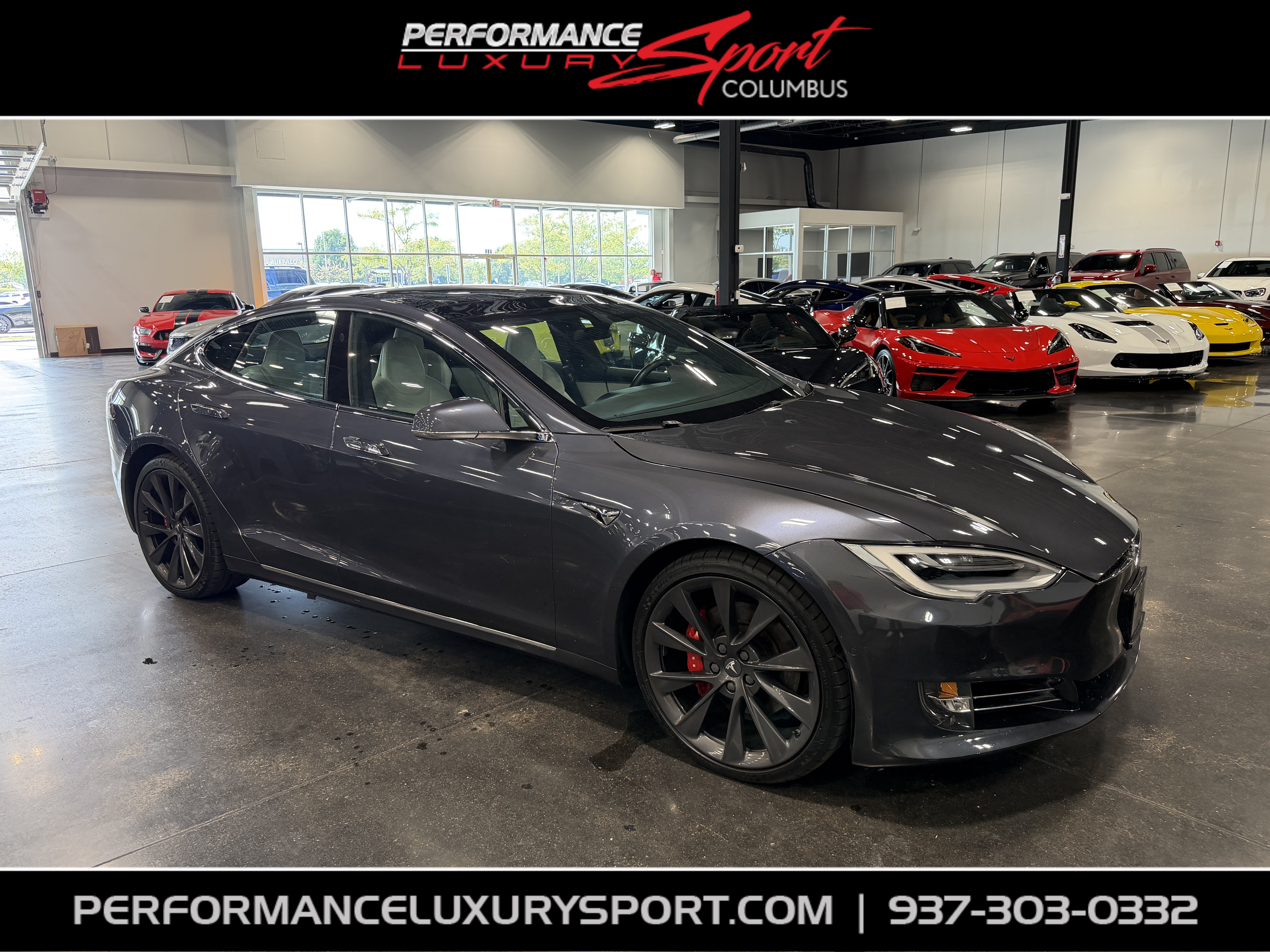 Used 2018 Tesla Model S P100D AWD/4WD image 1