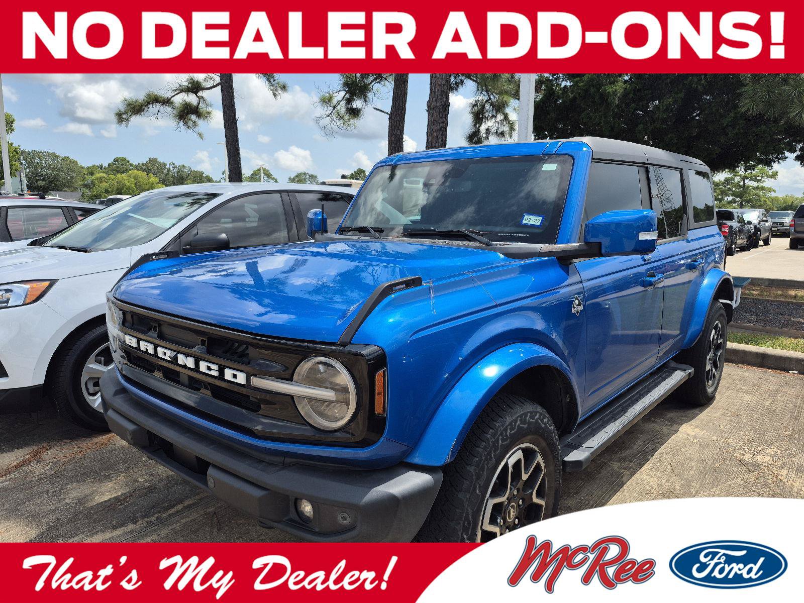 Certified 2023 Ford Bronco Outer Banks