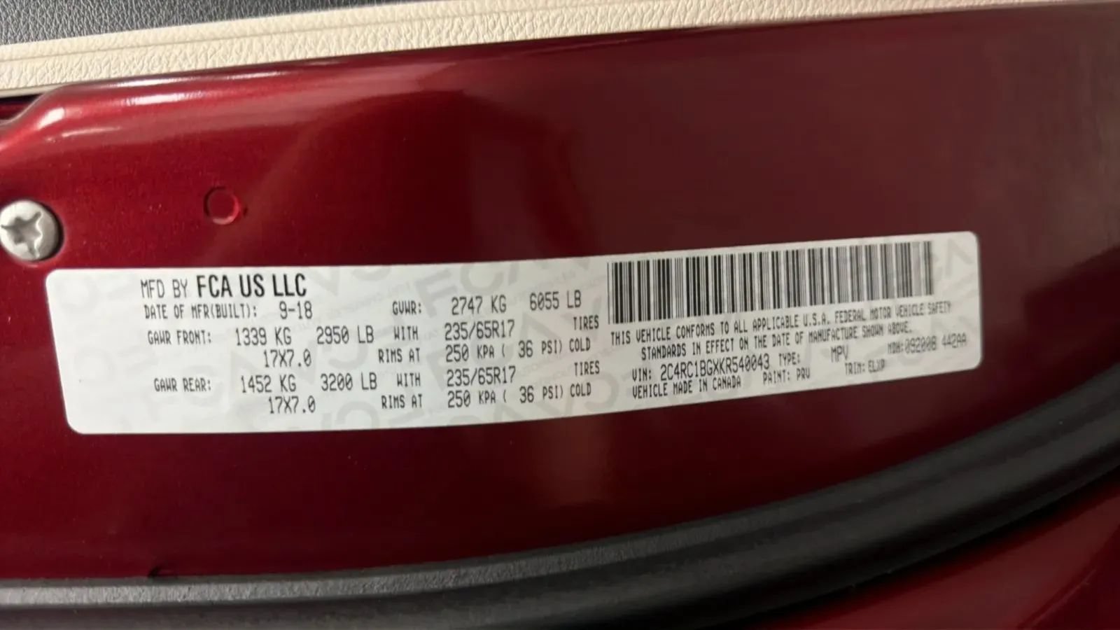 Used 2019 Chrysler Pacifica Touring-L FWD image 25