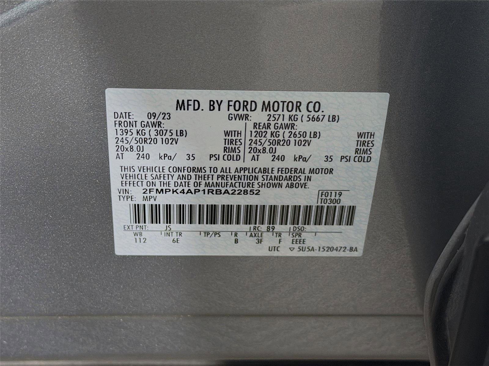 Used 2024 Ford Edge ST AWD/4WD image 31