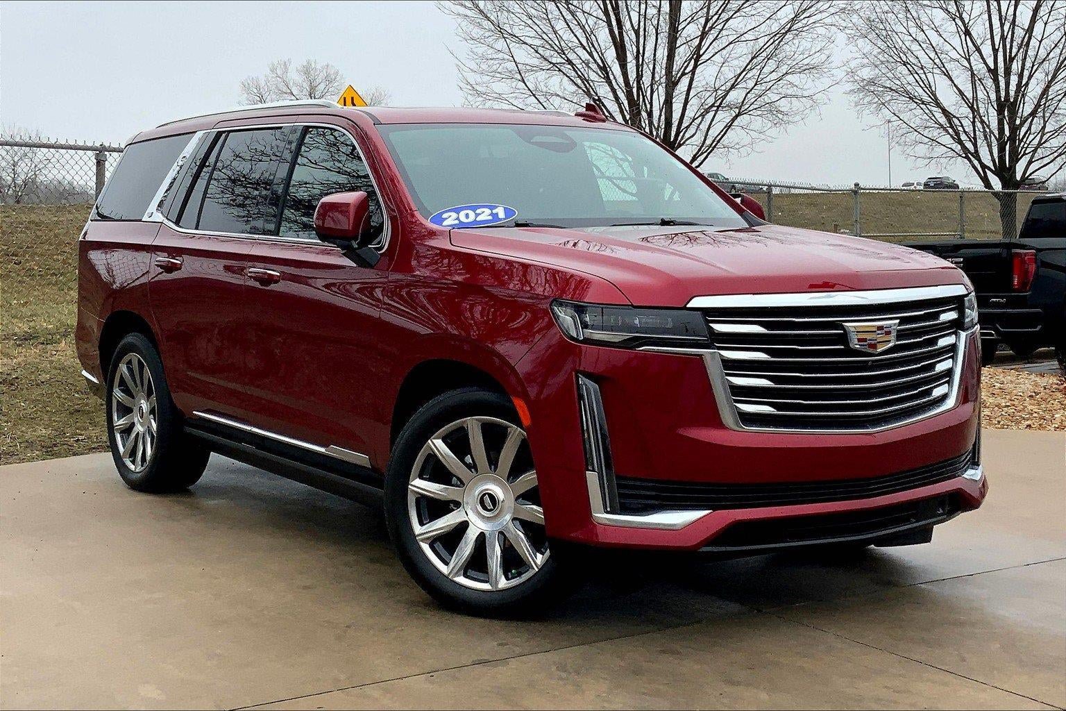 Used 2021 Cadillac Escalade Premium Luxury Platinum w/ Heavy-Duty Trailer Package AWD/4WD image 34