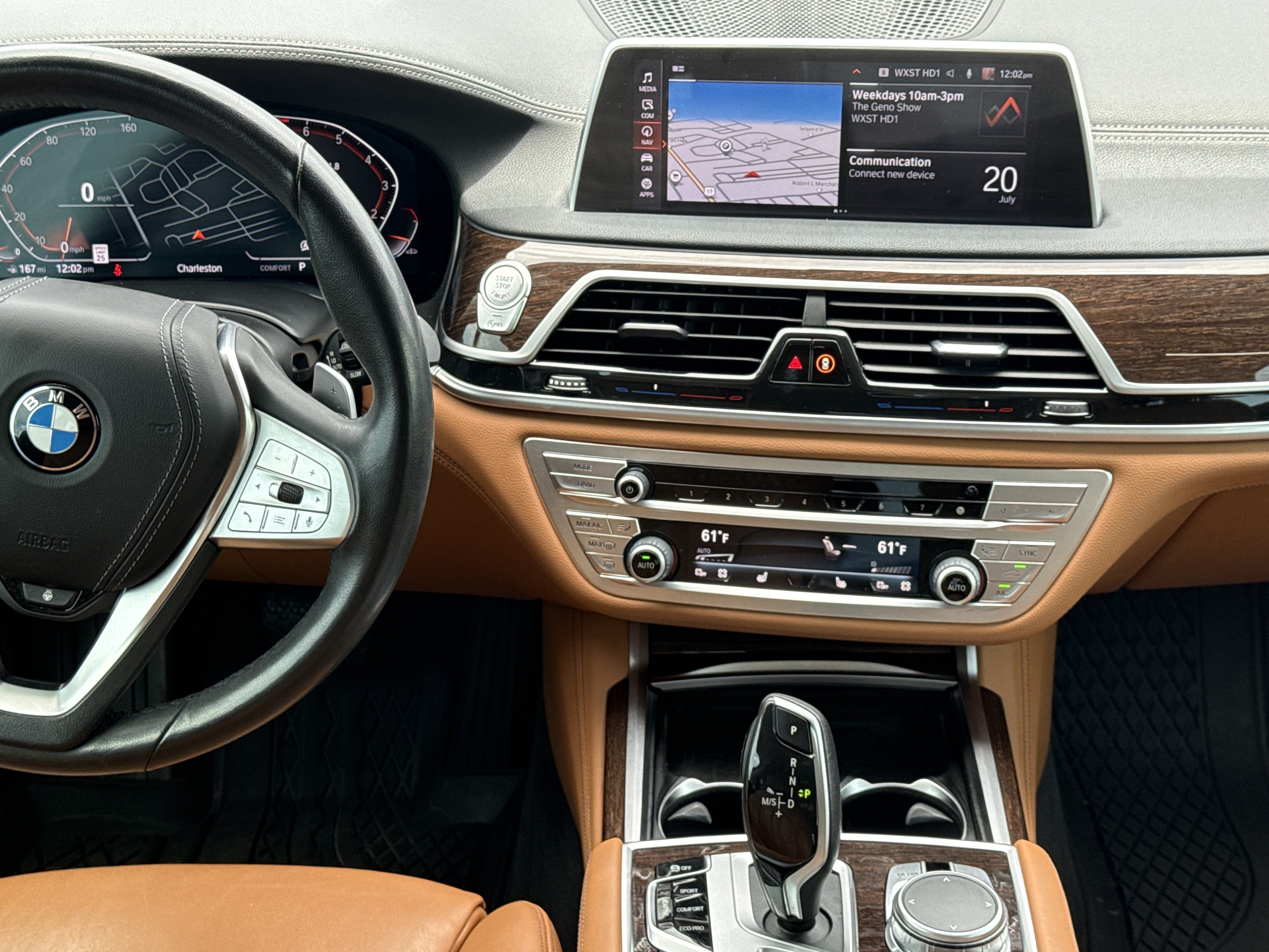 Used 2021 BMW 740i w/ Premium Package RWD image 30