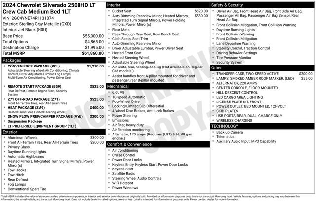 Certified 2024 Chevrolet Silverado 2500 LT w/ Convenience Package AWD/4WD image 31