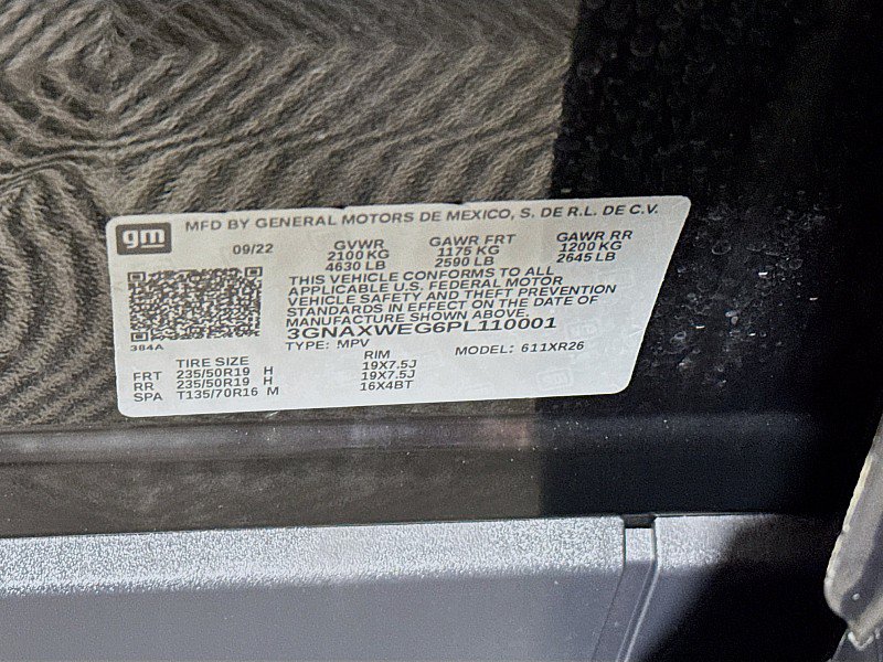 Used 2023 Chevrolet Equinox RS w/ LPO, Floor Liner Package AWD/4WD image 29