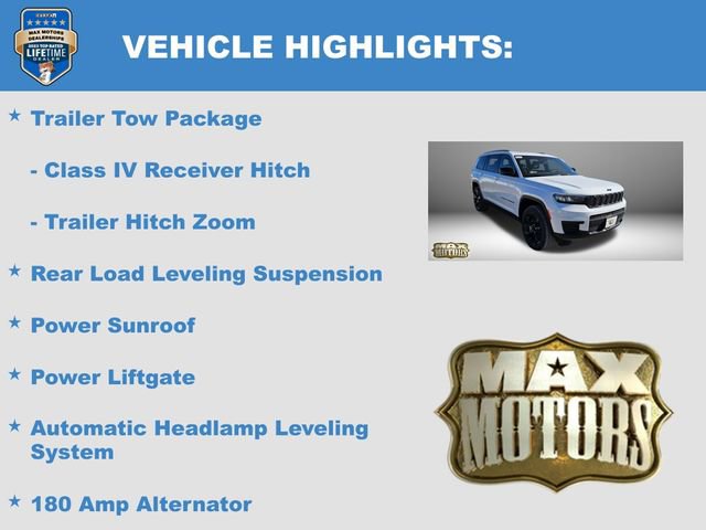 New 2025 Jeep Grand Cherokee L Altitude image 22