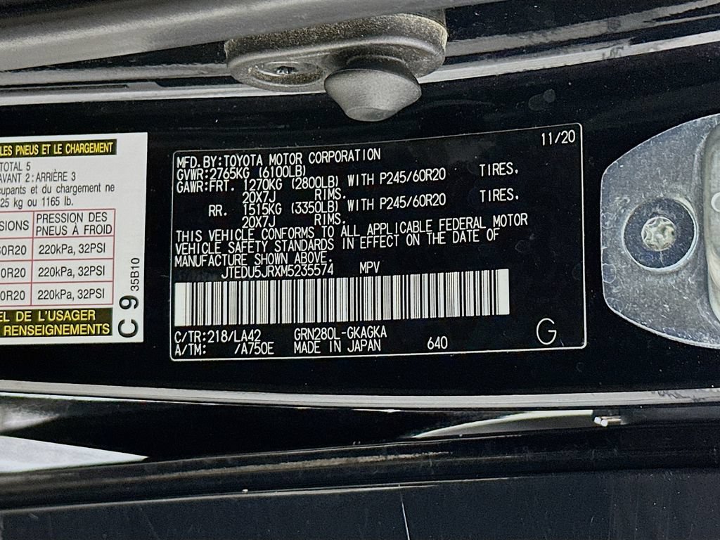 Used 2021 Toyota 4Runner Limited RWD image 27